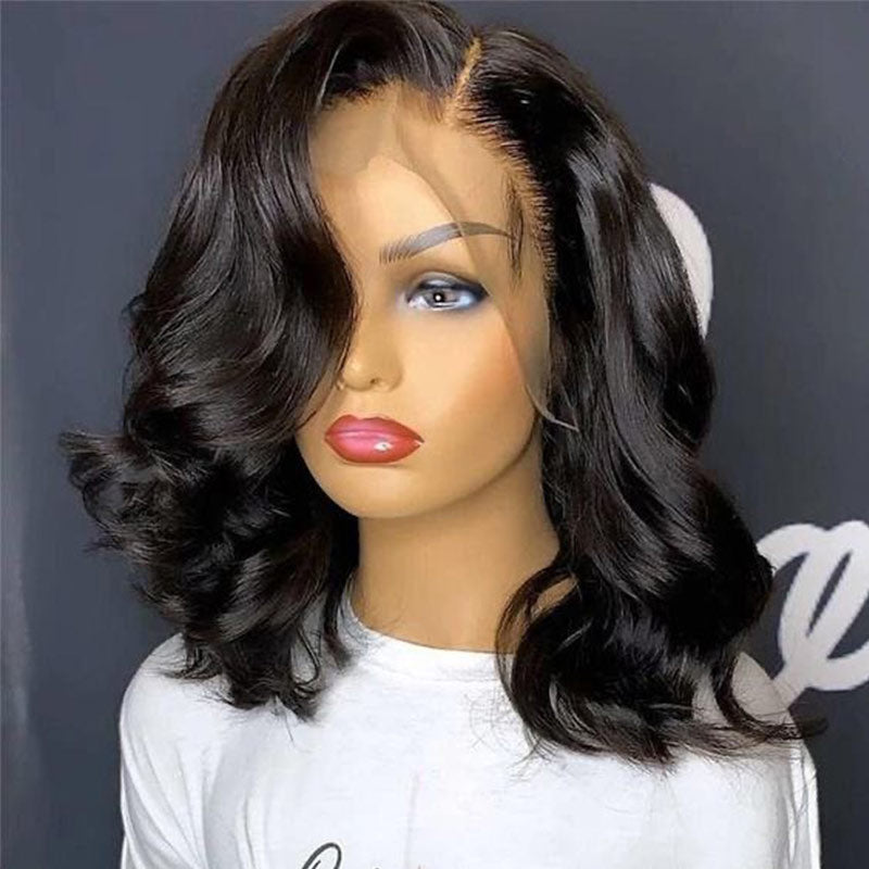 iPretty Loose Deep Wave Bob Wig Short 13x4 Lace Front Wig