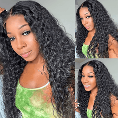 iPretty 6x5 Wear Go Glueless Lace Water Wave Bleached Knots Pre Everything Wig