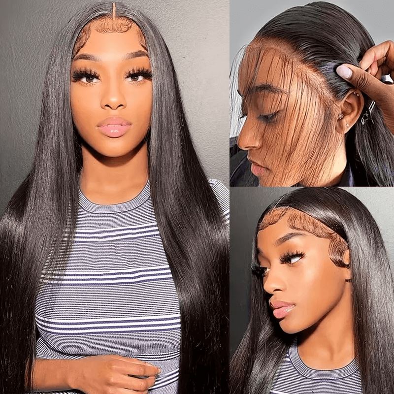 iPretty Brazilian 4x4 Lace Closure Straight Wigs