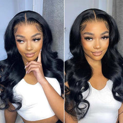 iPretty Body Wave HD Lace Wig 5*5 13*4 Realistic Scalp Undeteble Lace Wigs