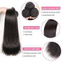 iPretty Human Virgin Straight Hair 3 Bundles