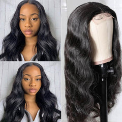 iPretty Body Wave HD Lace Wig 5*5 13*4 Realistic Scalp Undeteble Lace Wigs