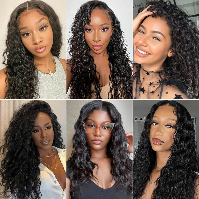 iPretty Water Wave Human Hair 3 Bundles