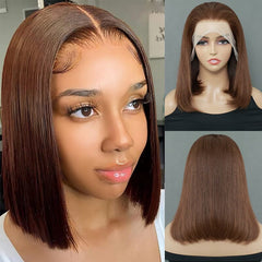 iPretty 13x4 Lace Front Straight #33 Color Short BoB Wig