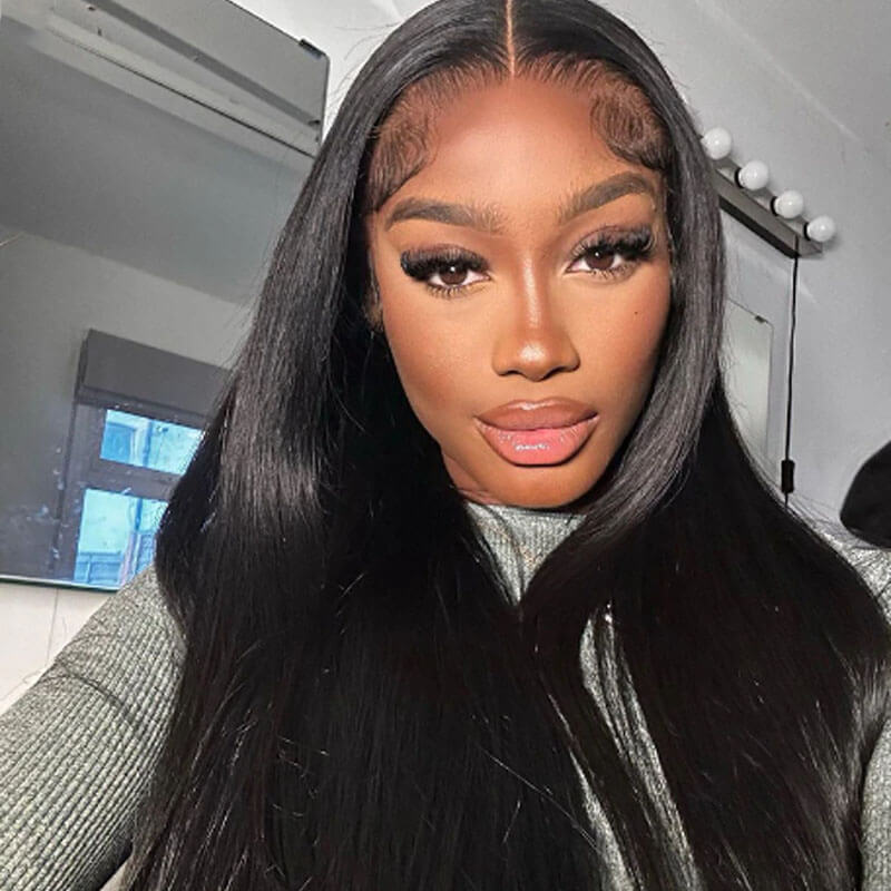 iPretty 5x5 Invisible HD Lace Straight Wigs