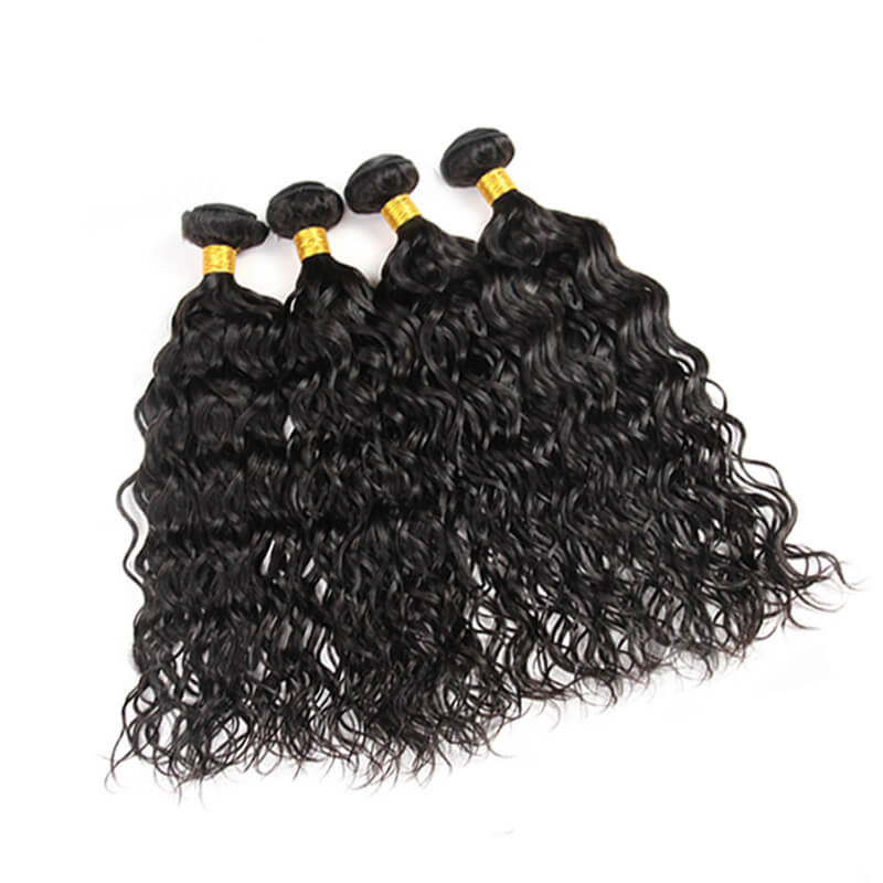 iPretty Water Wave Human Hair 4 Bundles