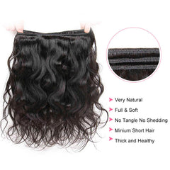 iPretty 4 pcs Bundles Body Wave Human Hair