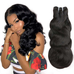 iPretty Peruvian Double Drawn Body Wave Human Hair Bundle