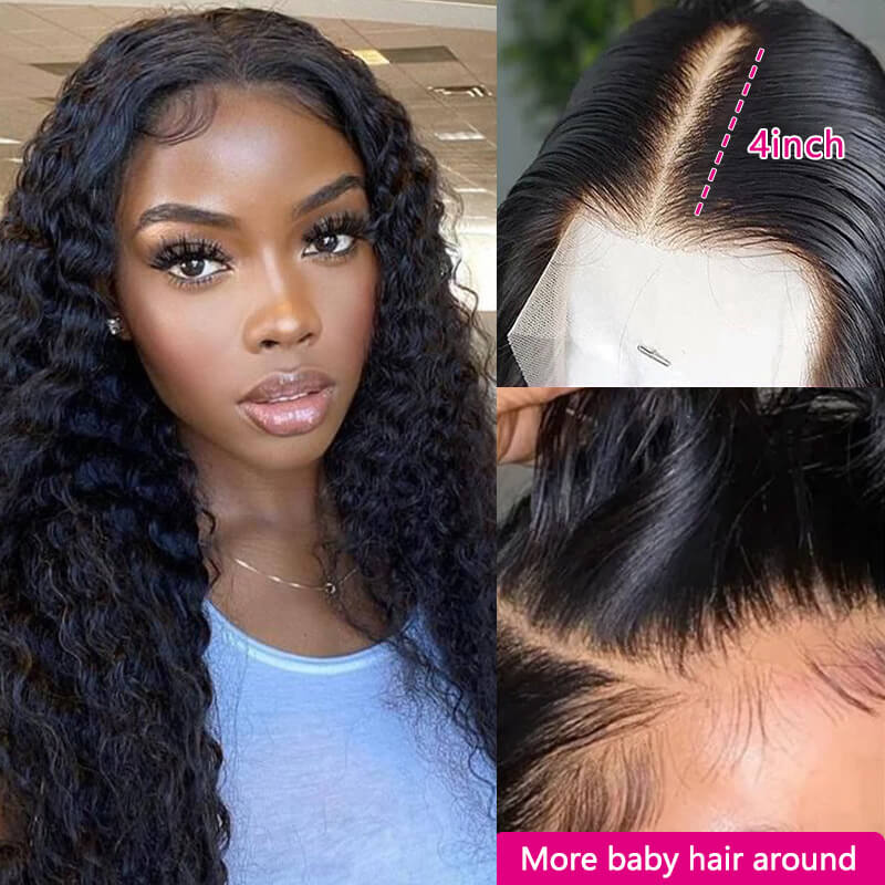 iPretty 13x4 Lace Frontal Kinky Curly Wig