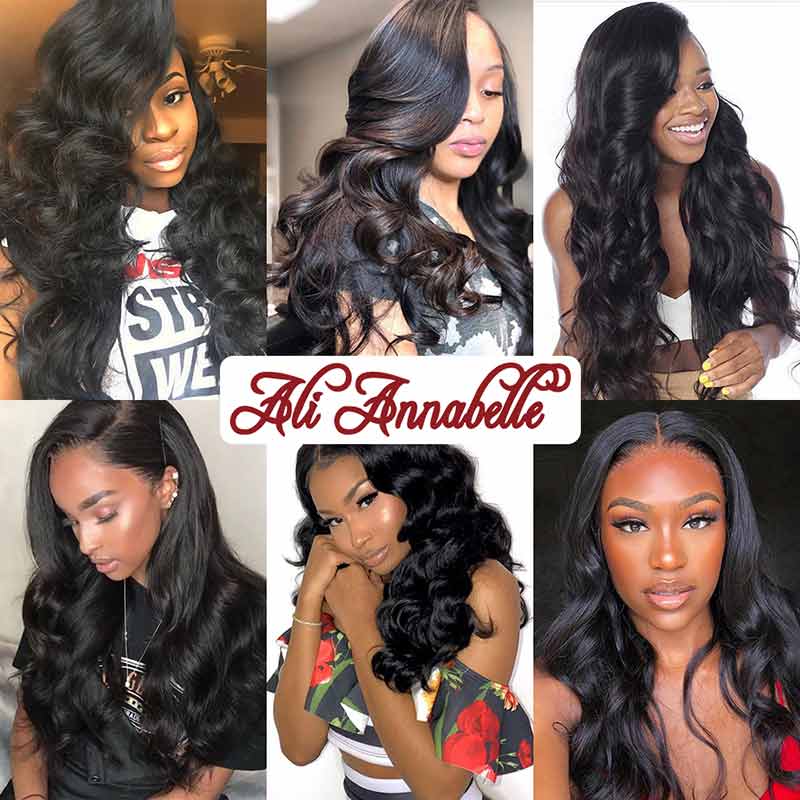 iPretty Peruvian Double Drawn Body Wave Human Hair Bundle