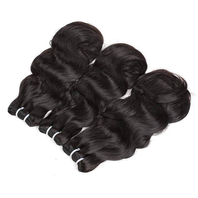 iPretty Peruvian Double Drawn Body Wave Human Hair Bundle