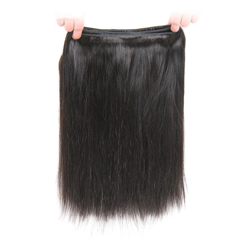 iPretty Brazilian Straight Human Hair Extensions 1 3 4 Bundles Deal