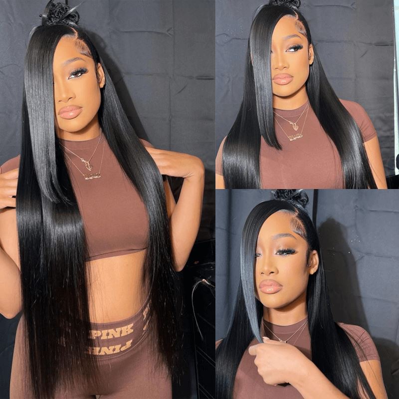 iPretty Brazilian 4x4 Lace Closure Straight Wigs