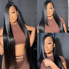 iPretty Brazilian 4x4 Lace Closure Straight Wigs